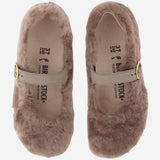 BALLERINE SANTA CLARITA IN PELLE 1032639 GRAYTAUPE BIRKENSTOCK 