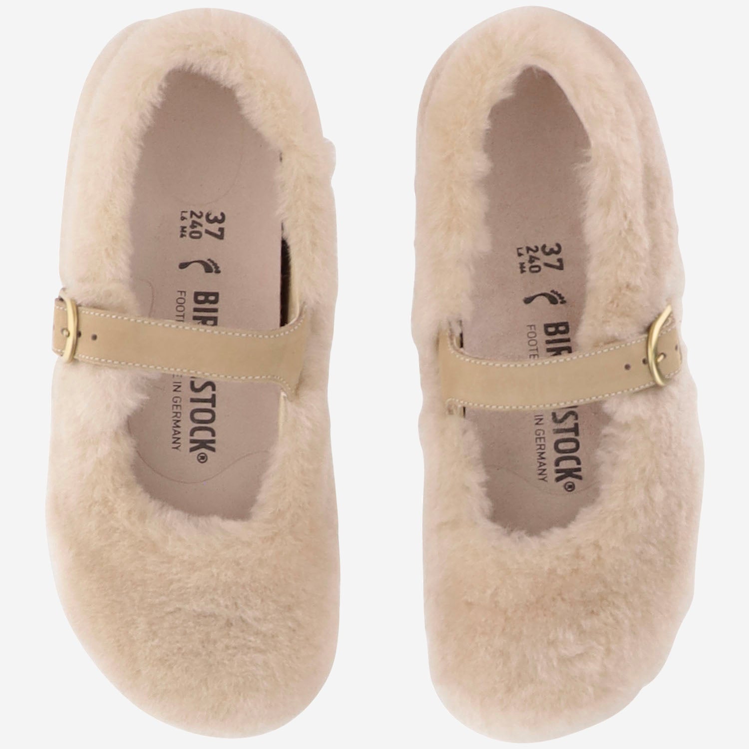 BALLERINE SANTA CLARITA IN PELLE 1032708 SANDCASTLE BIRKENSTOCK 