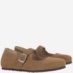 BALLERINE SANTA CLARITA IN PELLE 1032731 DARKTEA BIRKENSTOCK 