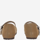 BALLERINE SANTA CLARITA IN PELLE 1032731 DARKTEA BIRKENSTOCK 