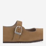 BALLERINE SANTA CLARITA IN PELLE 1032731 DARKTEA BIRKENSTOCK 