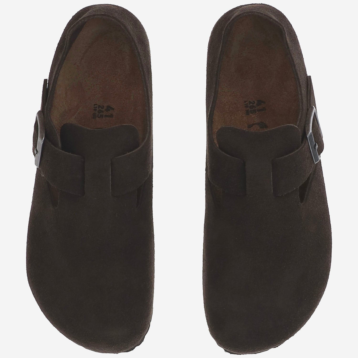 MULES LONDON IN PELLE SCAMOSCIATA 1032807 MOCCA BIRKENSTOCK 