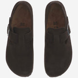 MULES LONDON IN PELLE SCAMOSCIATA 1032807 MOCCA BIRKENSTOCK 