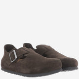 MULES LONDON IN PELLE SCAMOSCIATA 1032807 MOCCA BIRKENSTOCK 