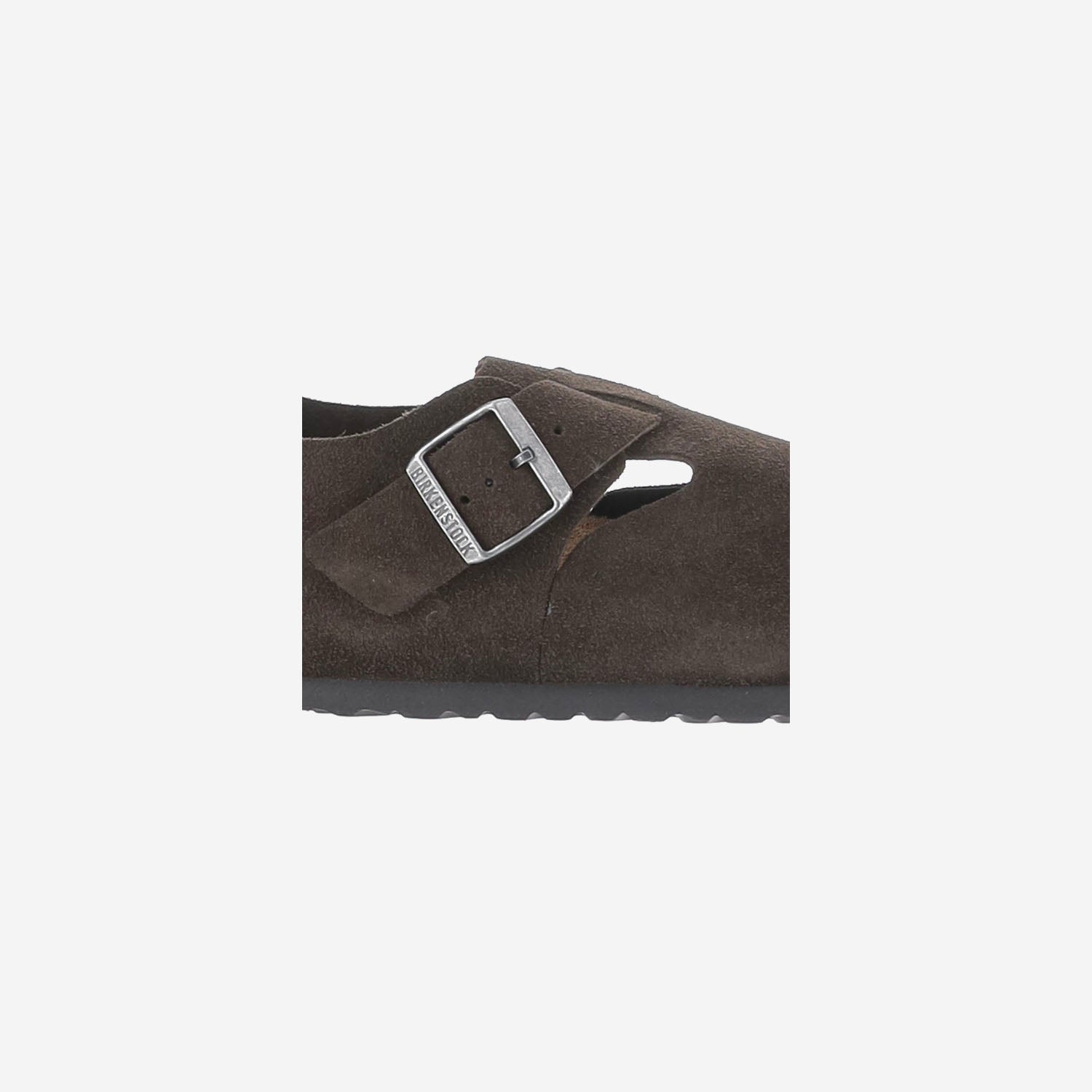 MULES LONDON IN PELLE SCAMOSCIATA 1032807 MOCCA BIRKENSTOCK 