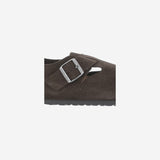 MULES LONDON IN PELLE SCAMOSCIATA 1032807 MOCCA BIRKENSTOCK 