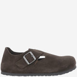 MULES LONDON IN PELLE SCAMOSCIATA 1032807 MOCCA BIRKENSTOCK 