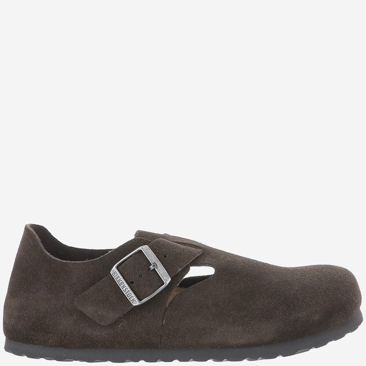 MULES LONDON IN PELLE SCAMOSCIATA 1032807 MOCCA BIRKENSTOCK 