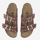 SANDALI ARIZONA RIVET IN SUEDE 1032876 PEPPER BIRKENSTOCK 