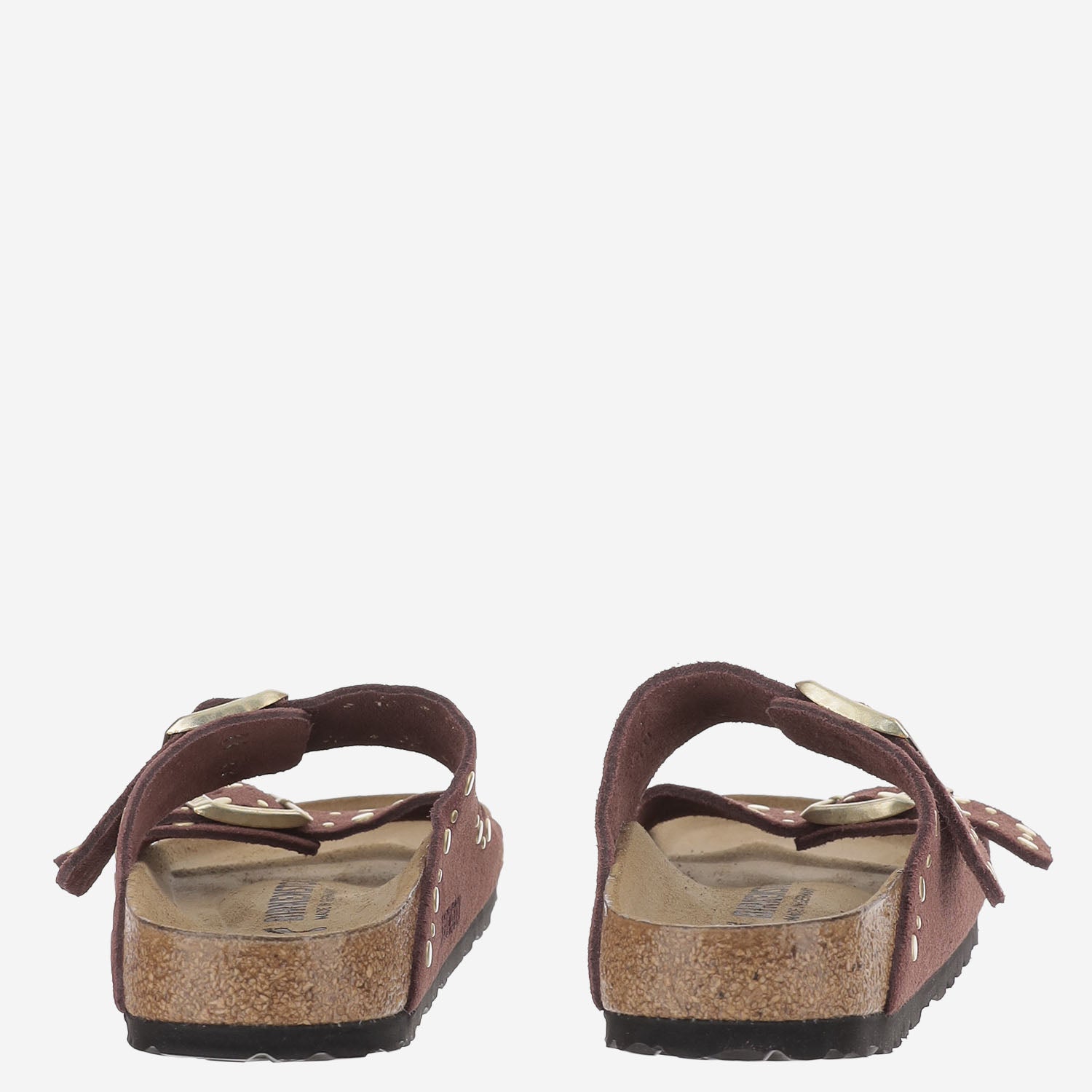 SANDALI ARIZONA RIVET IN SUEDE 1032876 PEPPER BIRKENSTOCK 