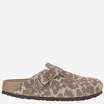 SABOT BOSTON IN PELLE SCAMOSCIATA 1033324 SANDCASTLE BIRKENSTOCK 