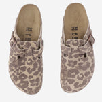 SABOT BOSTON IN PELLE SCAMOSCIATA 1033324 SANDCASTLE BIRKENSTOCK 