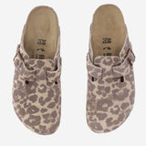 SABOT BOSTON IN PELLE SCAMOSCIATA 1033324 SANDCASTLE BIRKENSTOCK 