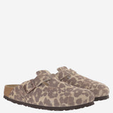 SABOT BOSTON IN PELLE SCAMOSCIATA 1033324 SANDCASTLE BIRKENSTOCK 