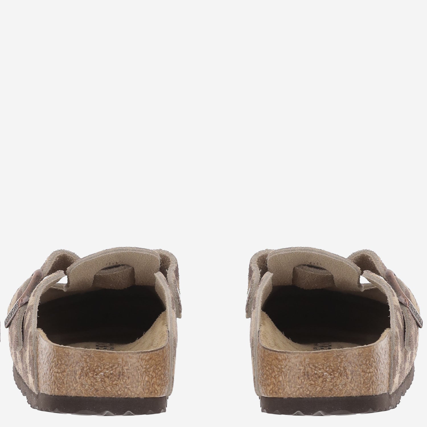 SABOT BOSTON IN PELLE SCAMOSCIATA 1033324 SANDCASTLE BIRKENSTOCK 