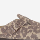 SABOT BOSTON IN PELLE SCAMOSCIATA 1033324 SANDCASTLE BIRKENSTOCK 