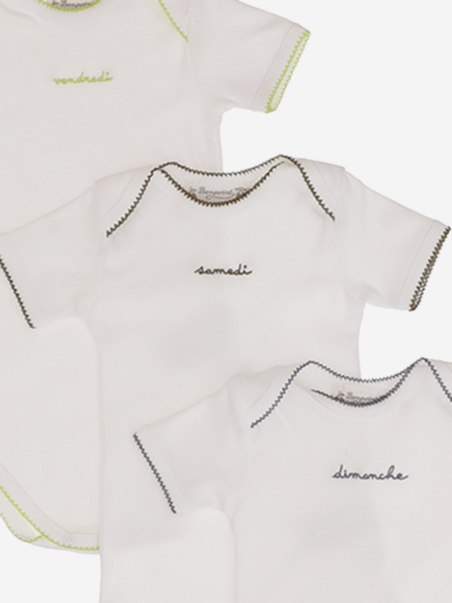 SET DI SETTE BODY IN COTONE PERPUNK00001 000 BONPOINT KIDS 