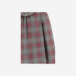 CAMICIA IN COTONE CON MOTIVO A QUADRI W06GBLW00016 381 BONPOINT KIDS 
