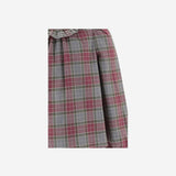 CAMICIA IN COTONE CON MOTIVO A QUADRI W06GBLW00016 381 BONPOINT KIDS 