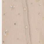 CARDIGAN IN LANA CON APPLICAZIONI FLOREALI W06GCAK00013 060 BONPOINT KIDS 