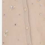 CARDIGAN IN LANA CON APPLICAZIONI FLOREALI W06GCAK00013 060 BONPOINT KIDS 