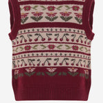 CARDIGAN MERIAM IN LANA CON MOTIVO A FIORI W06GCAK00016 952A BONPOINT KIDS 