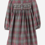 ABITO IN COTONE CON MOTIVO A QUADRI W06GDRW00023 381 BONPOINT KIDS 
