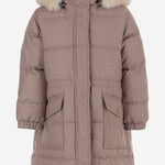 PIUMINO CON CAPPUCCIO IN PELLICCIA SINTETICA W06GOUW00013 068A BONPOINT KIDS 