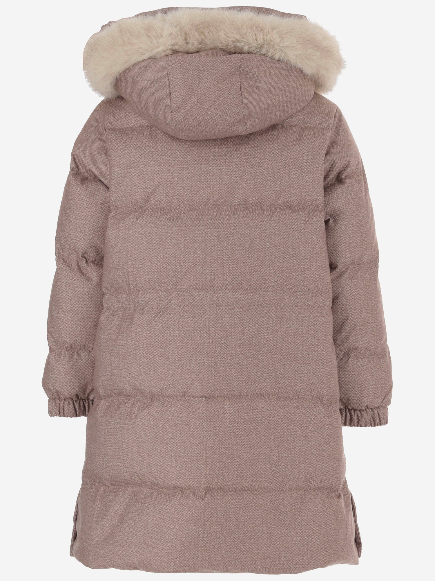 PIUMINO CON CAPPUCCIO IN PELLICCIA SINTETICA W06GOUW00013 068A BONPOINT KIDS 