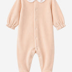 BODY IN MISTO COTONE CON COLLETTO RICAMATO W06NNIK00002 024 BONPOINT KIDS 