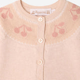 COMPLETINO IN COTONE E LANA CON MOTIVO RICAMATO W06NSEK00020 923 BONPOINT KIDS 