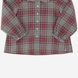 CAMICIA IN COTONE CON MOTIVO A QUADRI W06XBLW00009 381 BONPOINT KIDS 