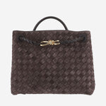 BORSA ANDIAMO MEDIA IN PELLE SCAMOSCIATA 766016 V5ZZ12272 BOTTEGA VENETA 