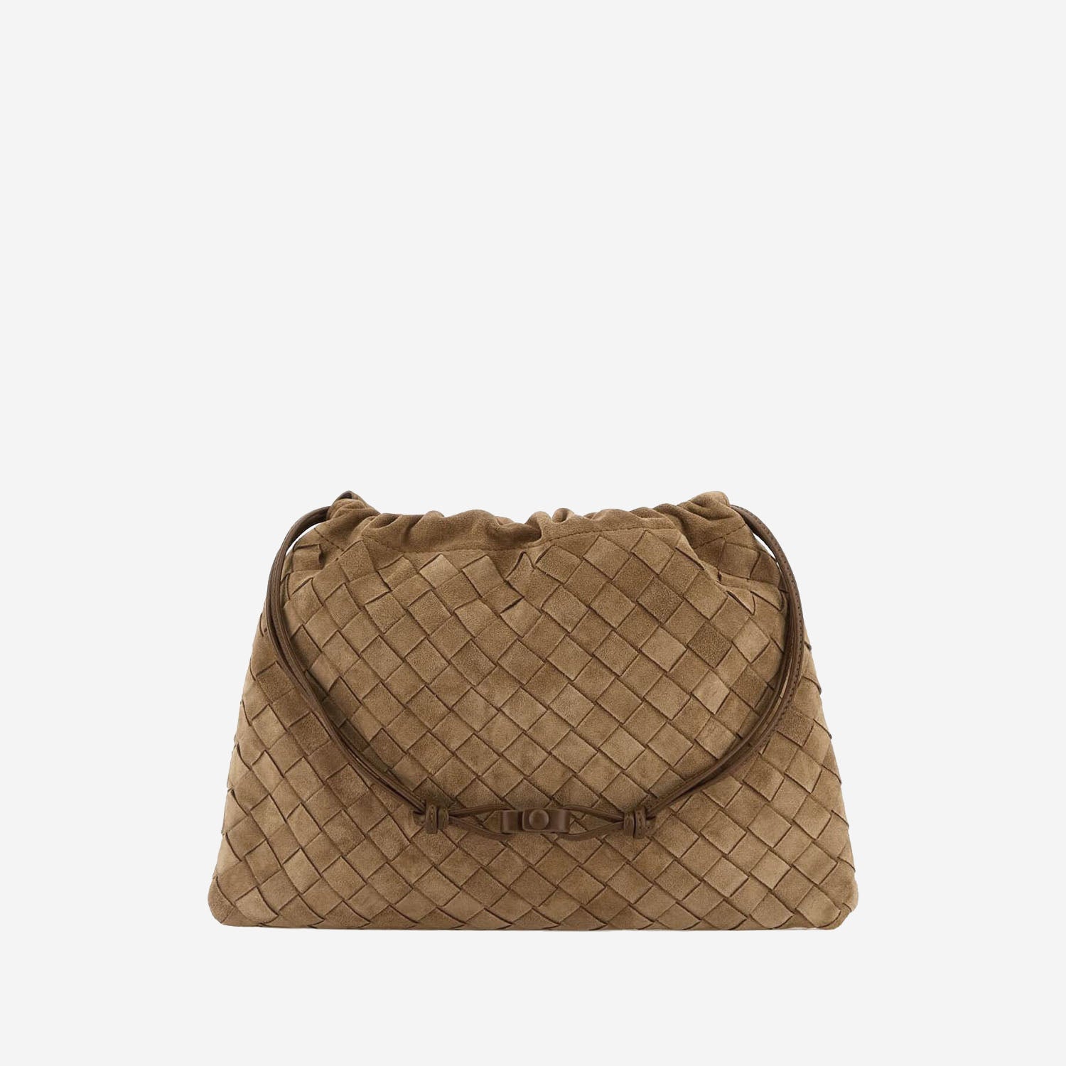 POCHETTE INTRECCIATA IN SUEDE 796728 V5ZZ02588 BOTTEGA VENETA 
