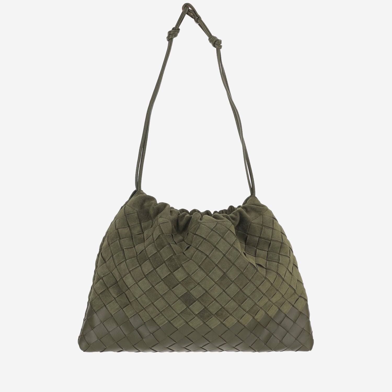 POCHETTE INTRECCIATA IN SUEDE 796728 V6TW03785 BOTTEGA VENETA 