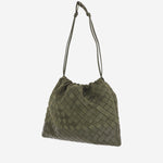 POCHETTE INTRECCIATA IN SUEDE 796728 V6TW03785 BOTTEGA VENETA 