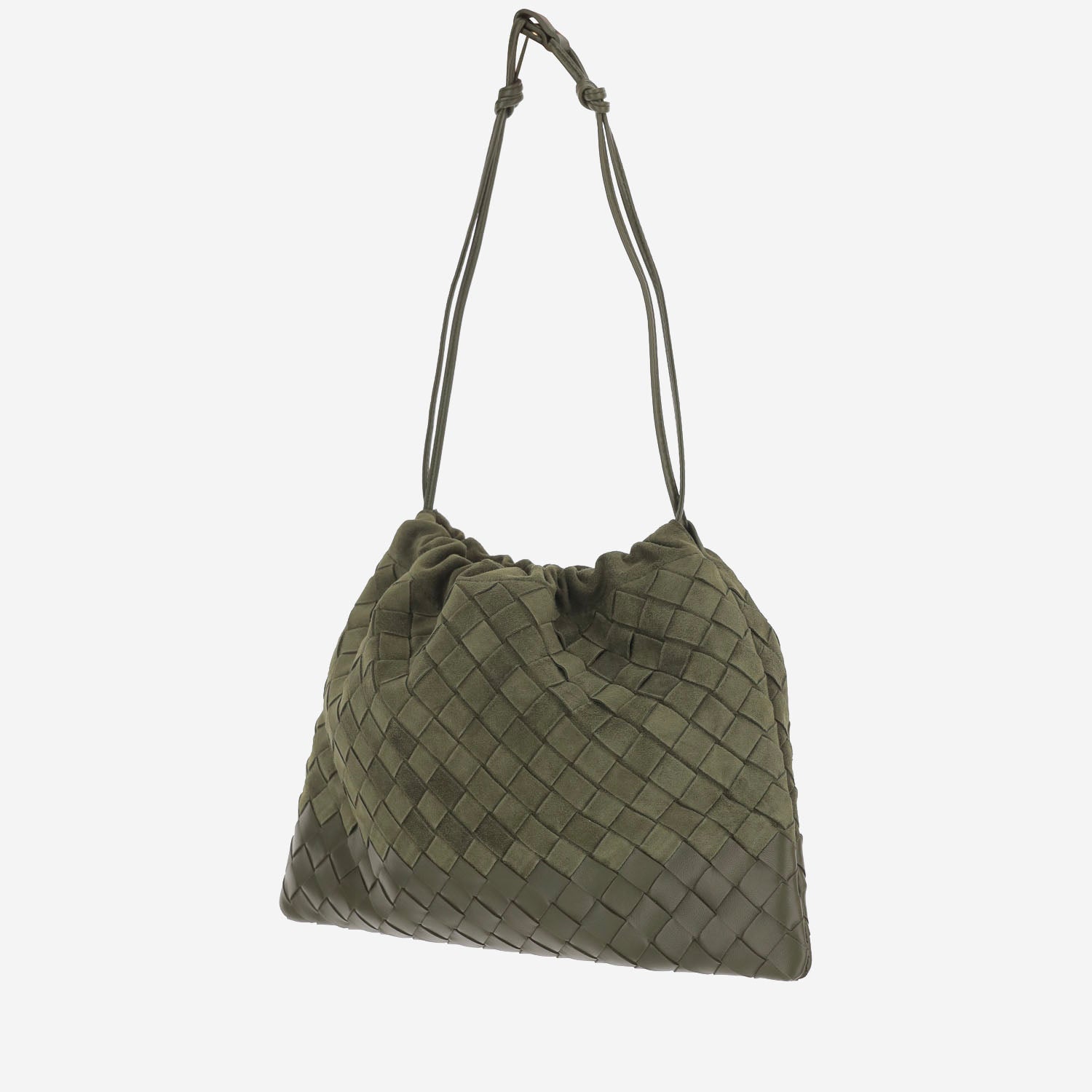 POCHETTE INTRECCIATA IN SUEDE 796728 V6TW03785 BOTTEGA VENETA 