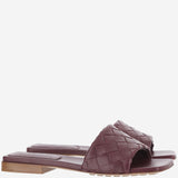 SANDALI IN PELLE CON MOTIVO INTRECCIATO 837737 V2ED02240 BOTTEGA VENETA 