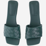 SANDALI IN PELLE CON MOTIVO INTRECCIATO 837737 V2ED03134 BOTTEGA VENETA 