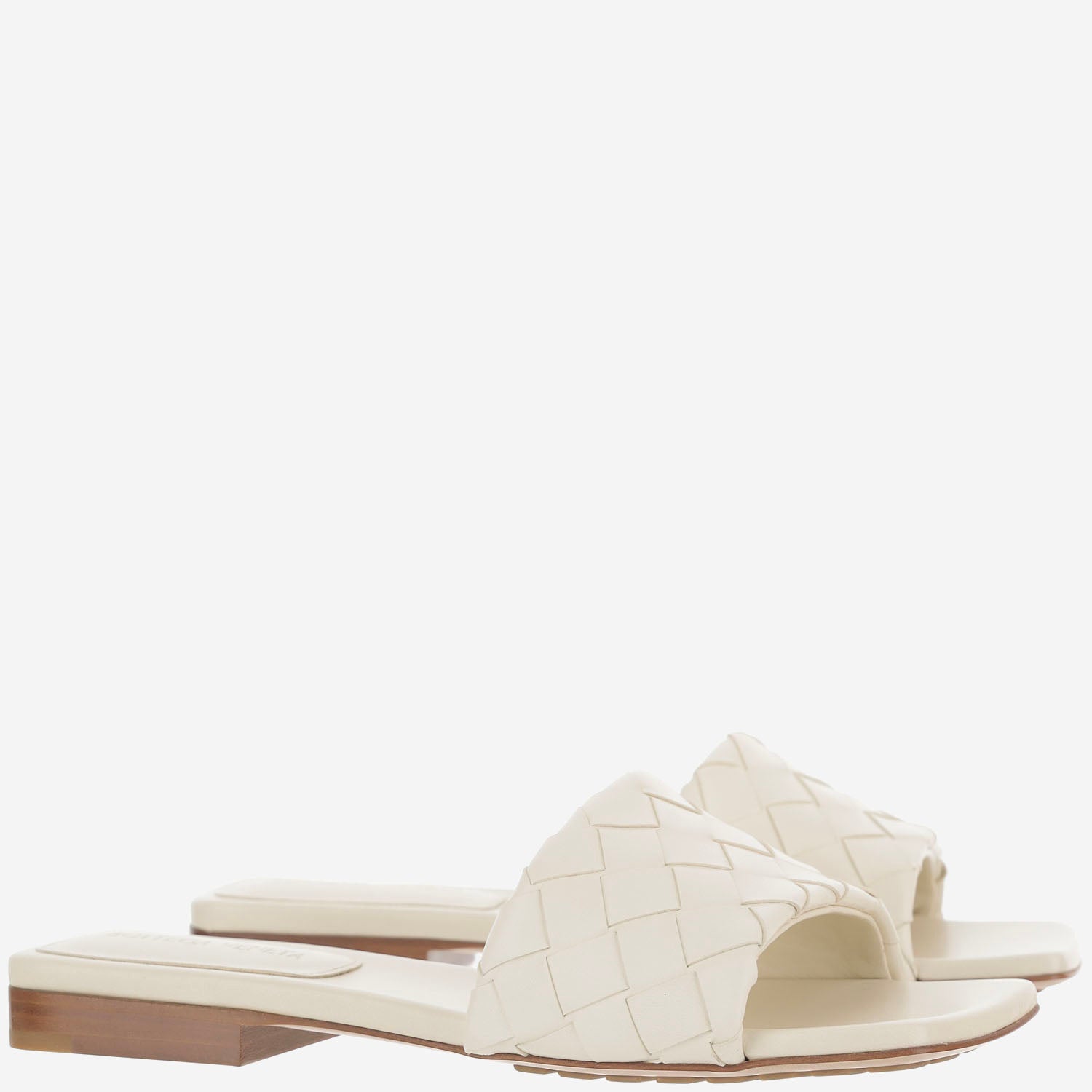 SANDALI IN PELLE CON MOTIVO INTRECCIATO 837737 V2ED09031 BOTTEGA VENETA 
