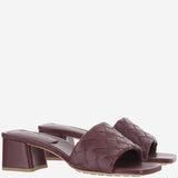 SANDALI IN PELLE CON MOTIVO INTRECCIATO 838098 V2ED02240 BOTTEGA VENETA 