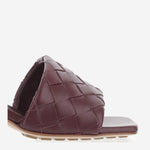 SANDALI IN PELLE CON MOTIVO INTRECCIATO 838098 V2ED02240 BOTTEGA VENETA 