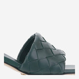 SANDALI IN PELLE CON MOTIVO INTRECCIATO 838098 V2ED03134 BOTTEGA VENETA 