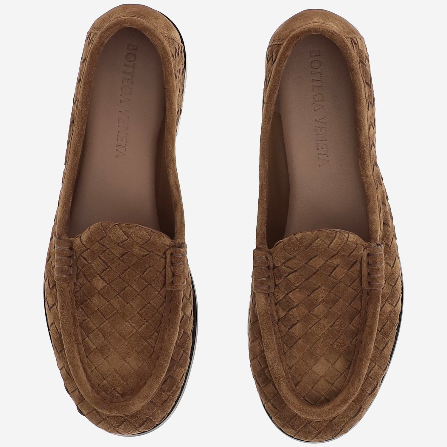 MOCASSINI SILENZIO CON MOTIVO INTRECCIATO 867815 V6X219866 BOTTEGA VENETA 