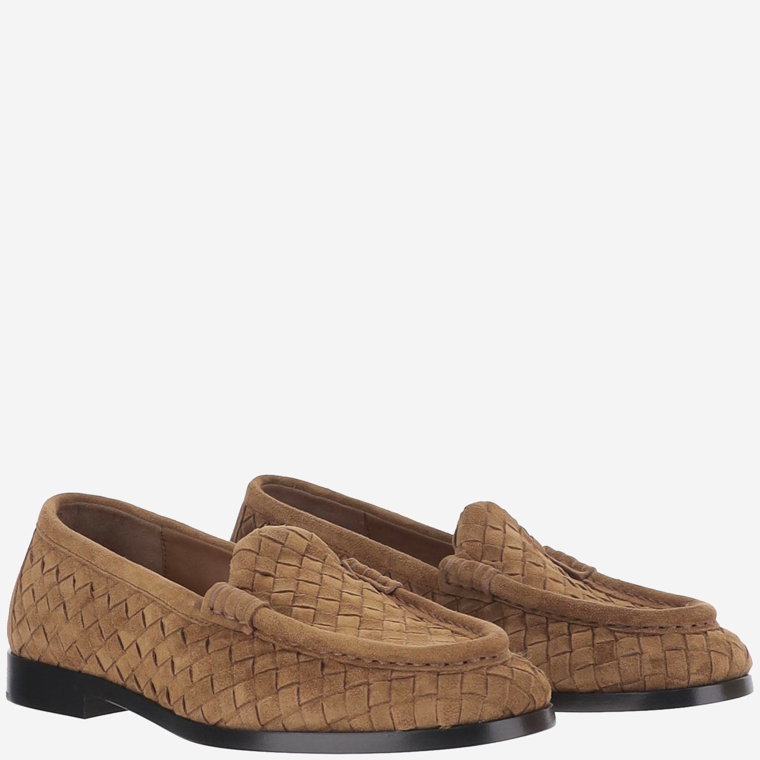 MOCASSINI SILENZIO CON MOTIVO INTRECCIATO 867815 V6X219866 BOTTEGA VENETA 