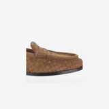 MOCASSINI SILENZIO CON MOTIVO INTRECCIATO 867815 V6X219866 BOTTEGA VENETA 