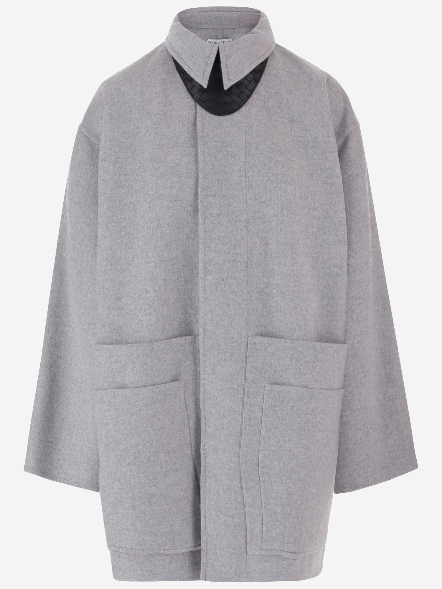 CAPOTTO IN LANA E CASHMERE 871398 V6NZ08531 BOTTEGA VENETA 