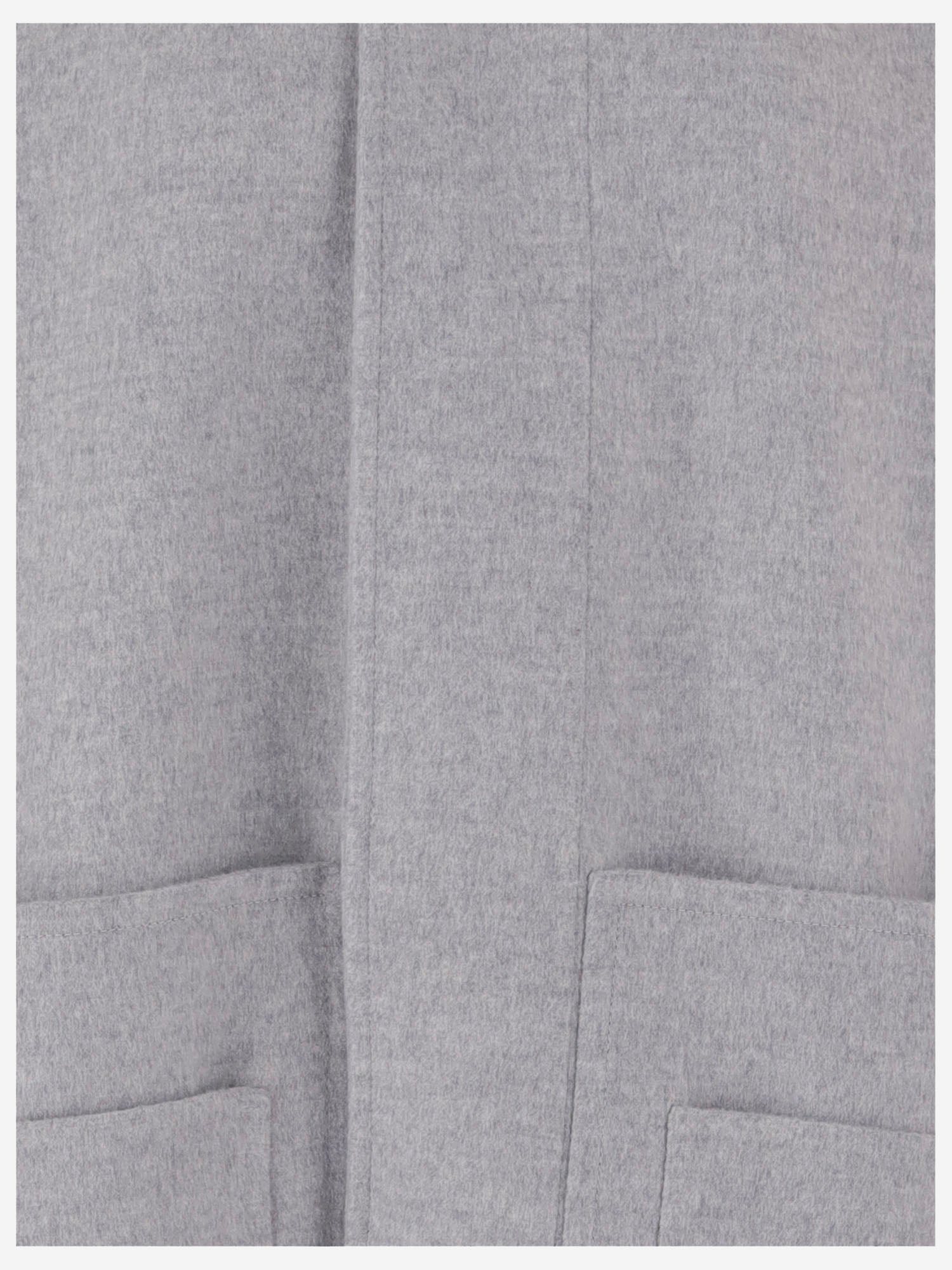 CAPOTTO IN LANA E CASHMERE 871398 V6NZ08531 BOTTEGA VENETA 