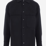 CAMICIA IN lana e cashmere 874951 V6NZ01010 BOTTEGA VENETA 
