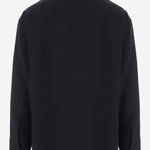 CAMICIA IN lana e cashmere 874951 V6NZ01010 BOTTEGA VENETA 